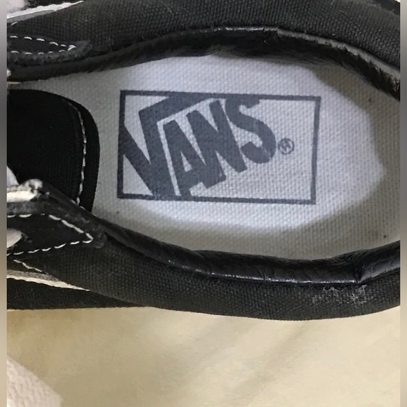 Vans Old Skool Low Top Black White Skate Sneakers Mens 5.5 Womens 7 Shoes - Picture 9 of 11